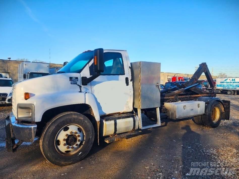 GMC 7500 Rol kiper kamioni sa kukom za podizanje tereta