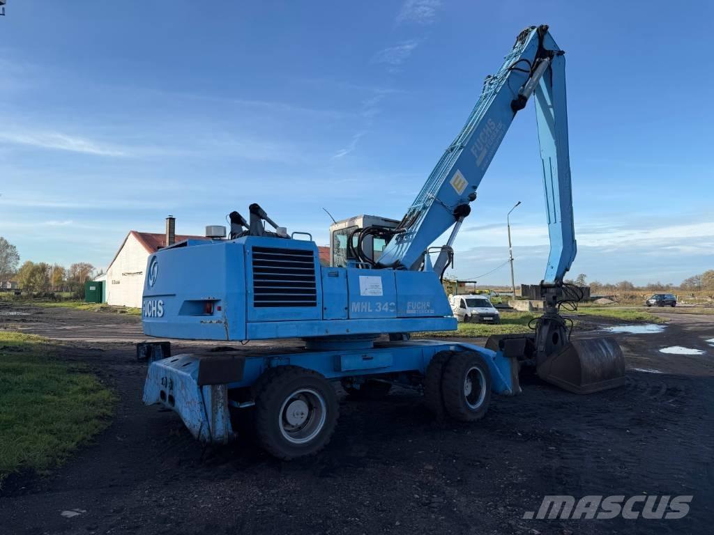 Terex Fuchs Mhl340 Bageri za prenos primarnih/sekundarnih sirovina