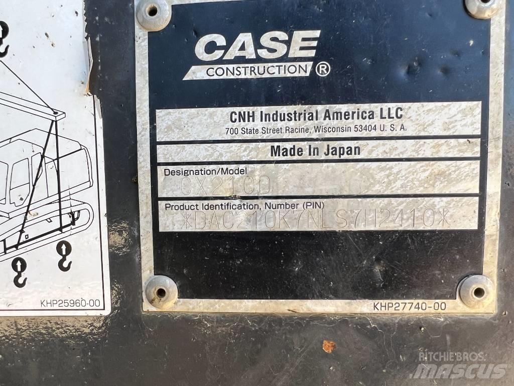 CASE CX 210 D Bageri guseničari