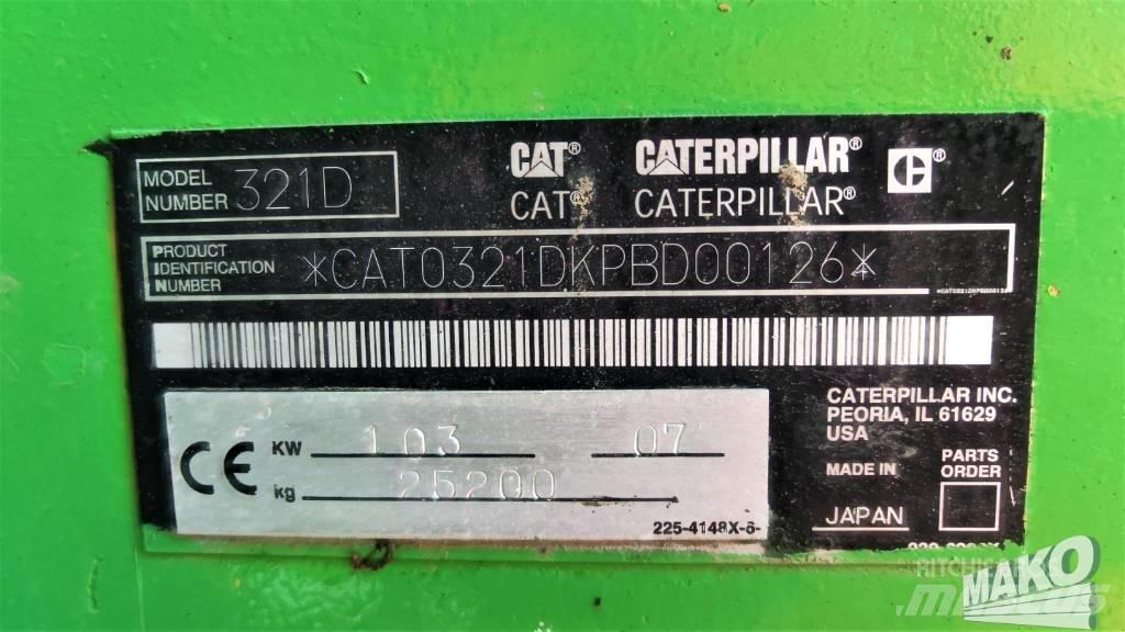 CAT 321 D Bageri guseničari