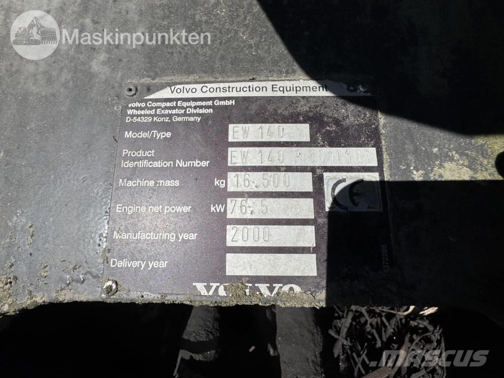 Volvo EW 140 B Bageri točkaši