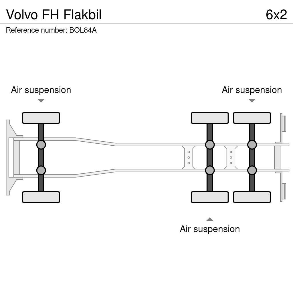 Volvo FH Flakbil Kamioni sa otvorenim sandukom