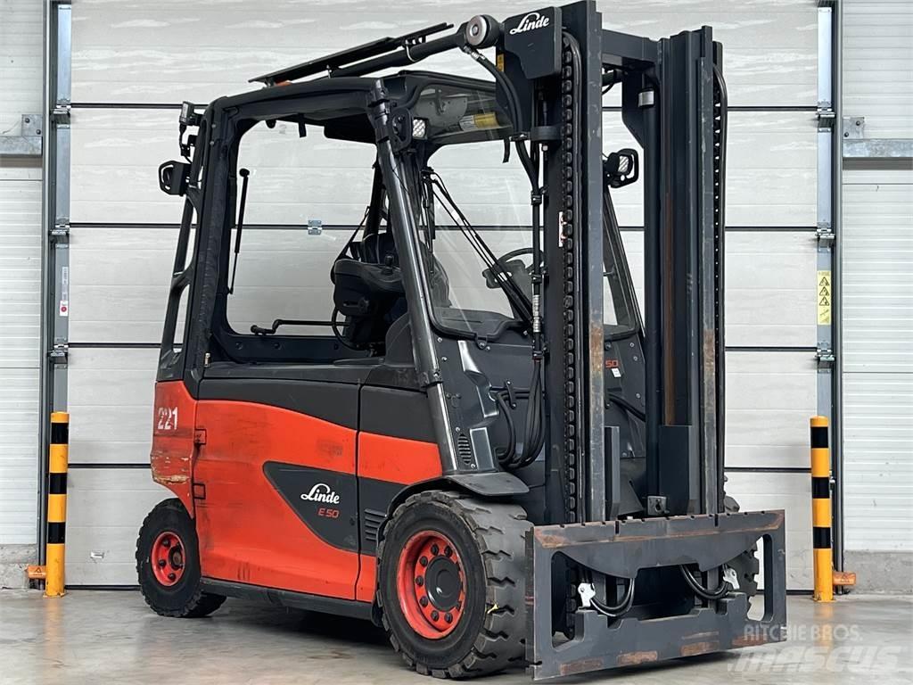 Linde E50HL-01 Električni viljuškari