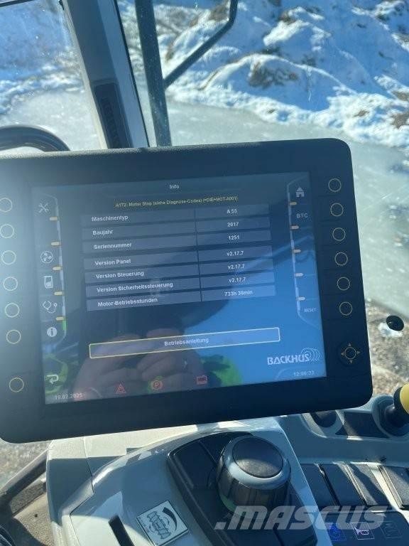 Backhus A 55 Mašina za okretanje komposta