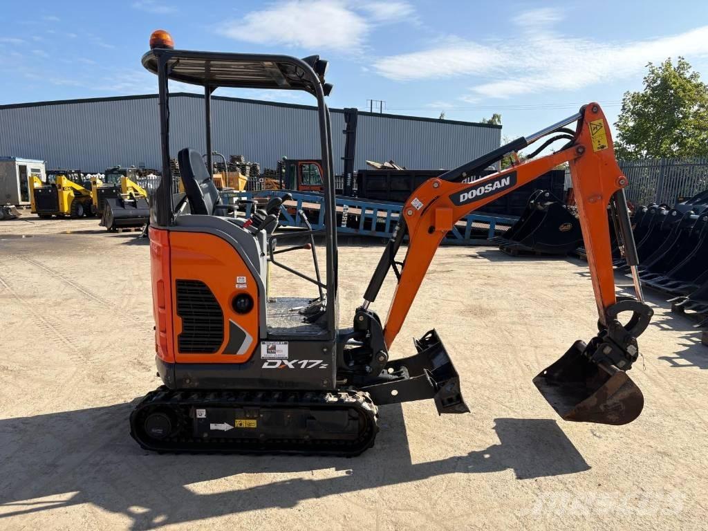 Doosan DX 17 Mini bageri < 7t
