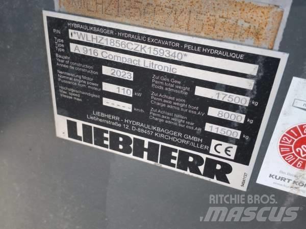Liebherr A 916 Comp Bageri točkaši