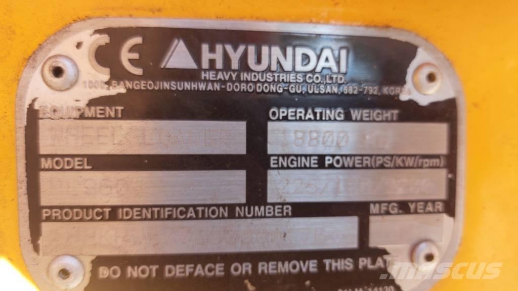 Hyundai HL 960 Utovarivači na točkove