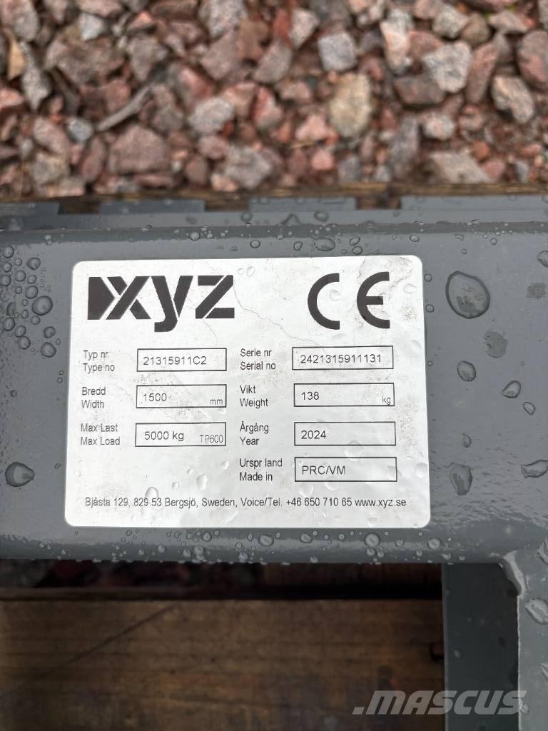 XYZ Gaffelställ BM Utovarivači na točkove