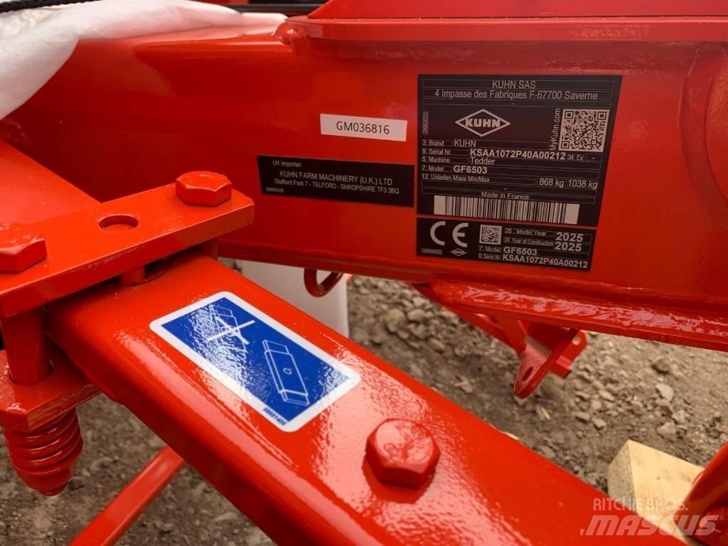 Kuhn GF6503 TEDDER Okretači i sakupljači sena