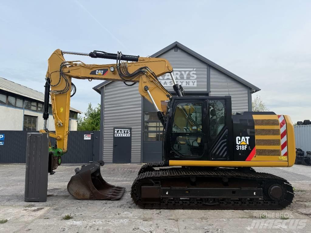 CAT 318 Bageri guseničari