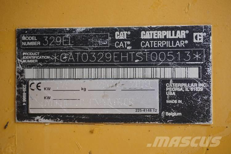 CAT 329 EL Bageri guseničari