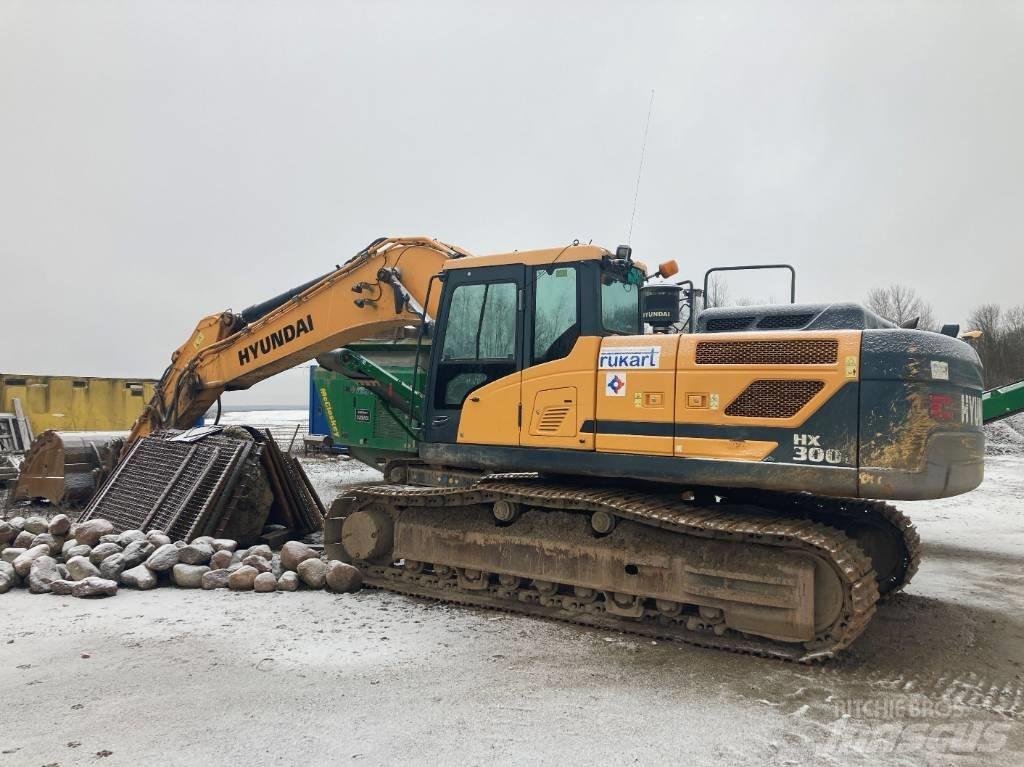 Hyundai HX 300 L Bageri guseničari