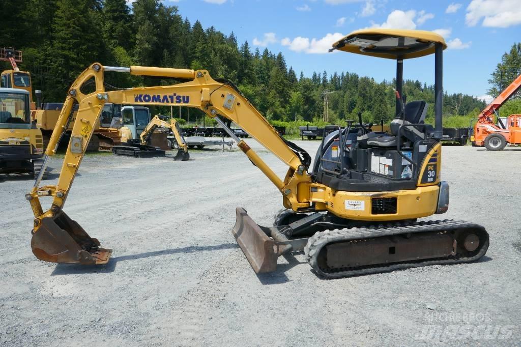 Komatsu PC 30 MR-3 Mini bageri < 7t