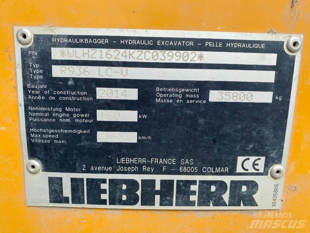 Liebherr R 936 LC Bageri guseničari