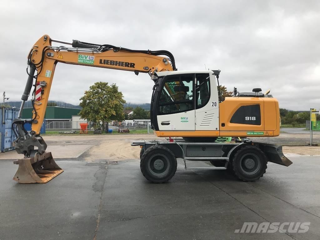 Liebherr A 918 Bageri točkaši