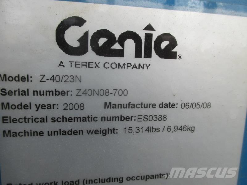 Genie Z 40/23 N Zglobne podizne platforme