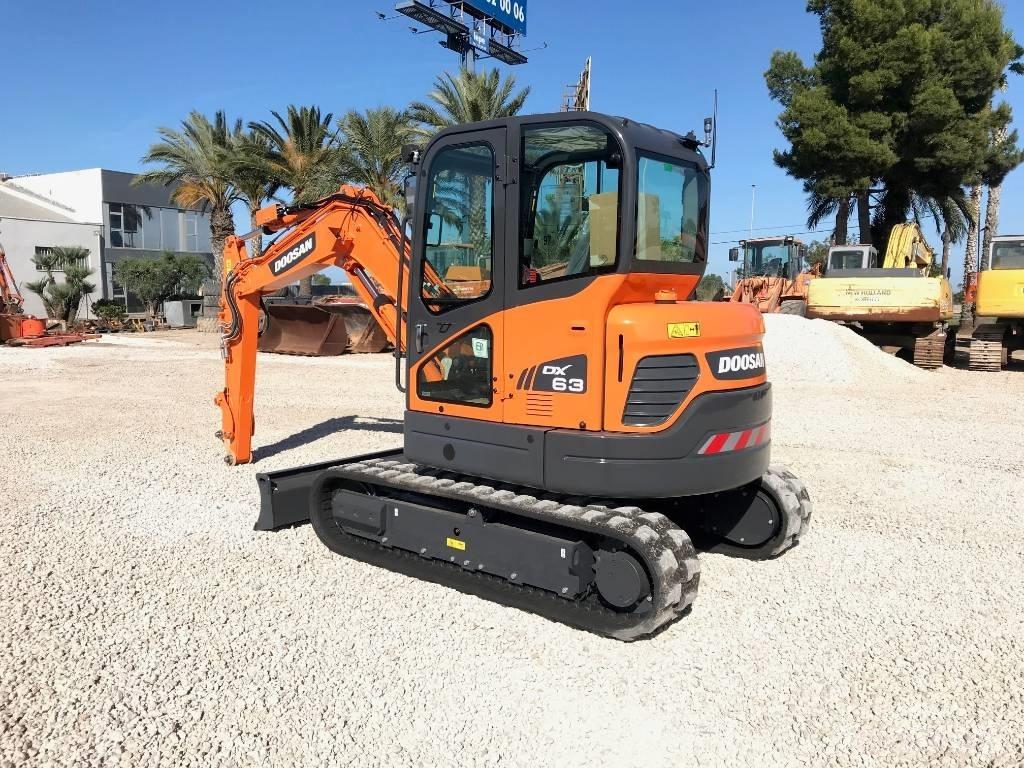 Doosan DX 63-3 Mini bageri < 7t