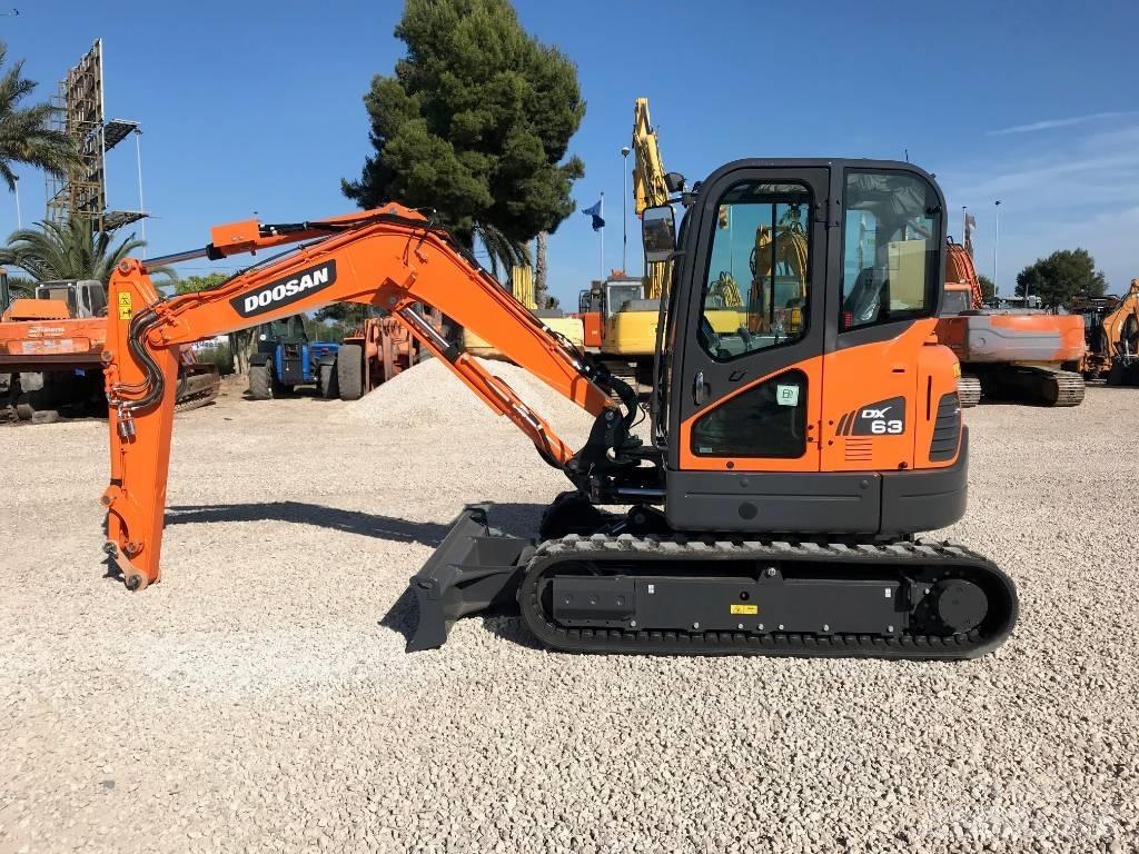 Doosan DX 63-3 Mini bageri < 7t