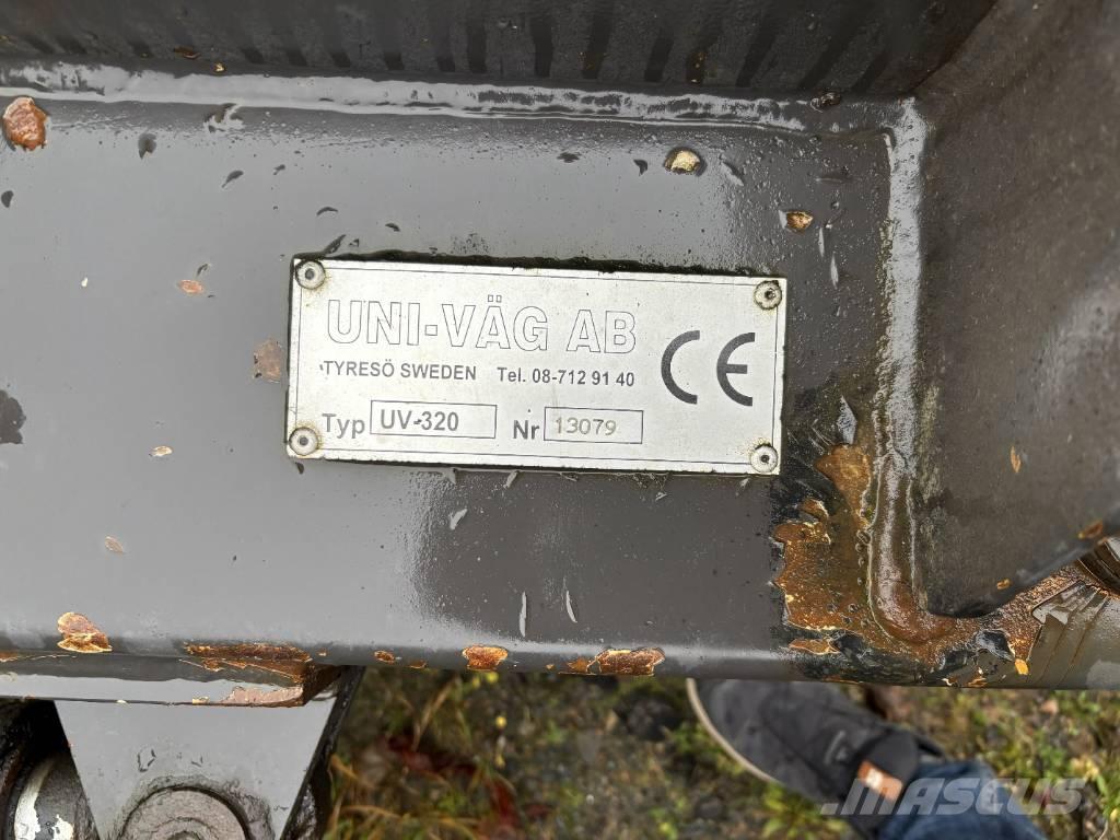 Uni-väg UV-320 Snežne daske i plugovi