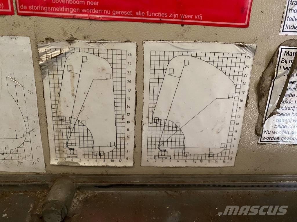DAF AE55CE Vučne prikolice se podiznom košarom