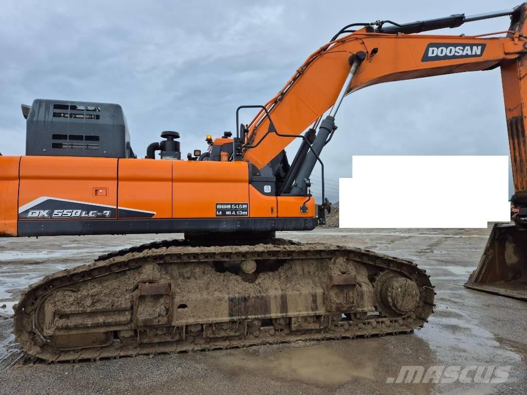 Doosan DX550LC-7 Bageri guseničari