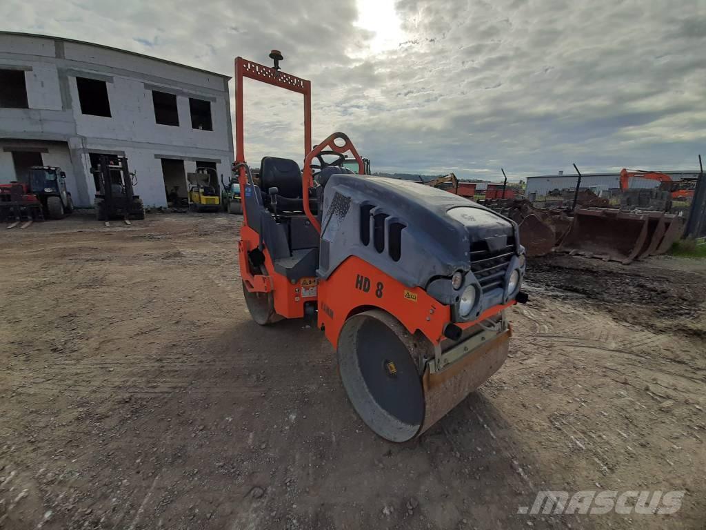 Hamm HD 8 VV Valjci sa duplim bubnjem