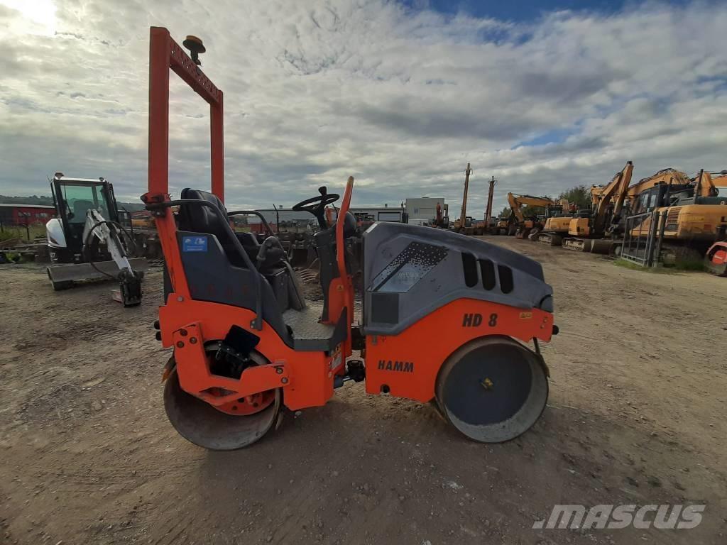 Hamm HD 8 VV Valjci sa duplim bubnjem