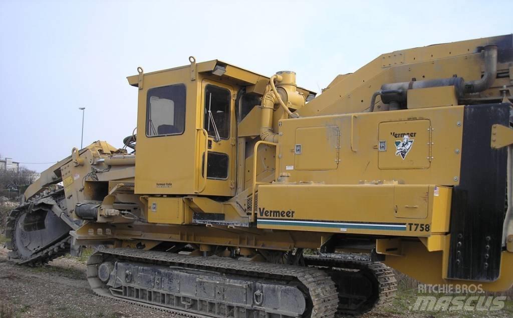 Vermeer T758 Rovokopači freze za kanale Trenčeri