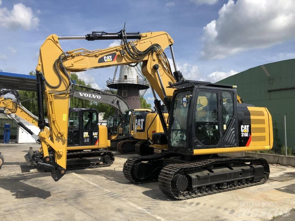 CAT 316 EL EPA Bageri guseničari
