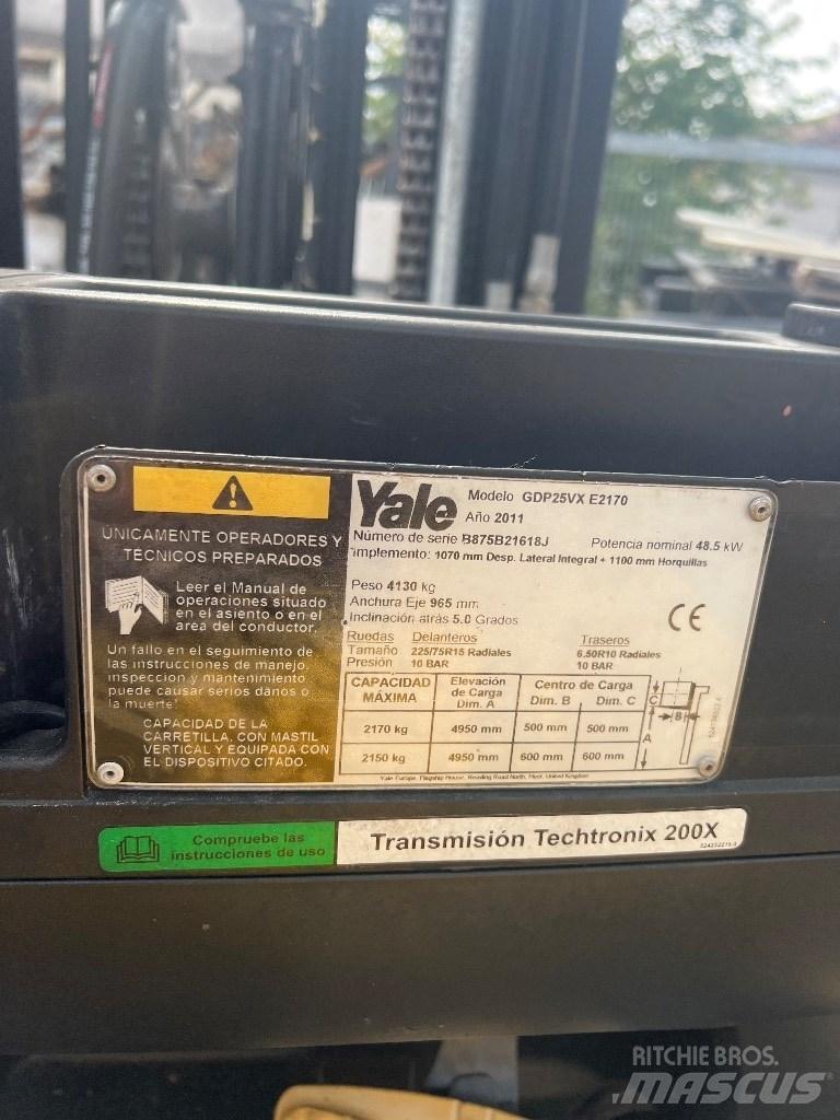 Yale 2500D Dizelski viljuškari