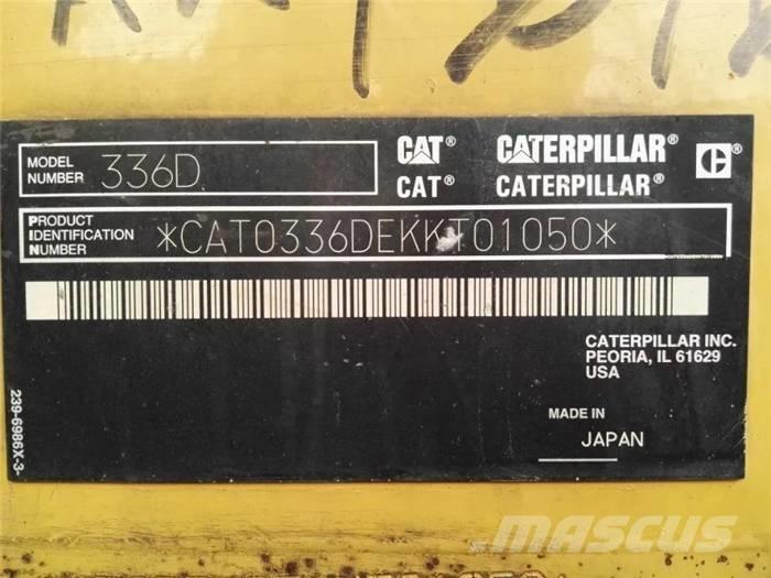 CAT 336 D Bageri guseničari