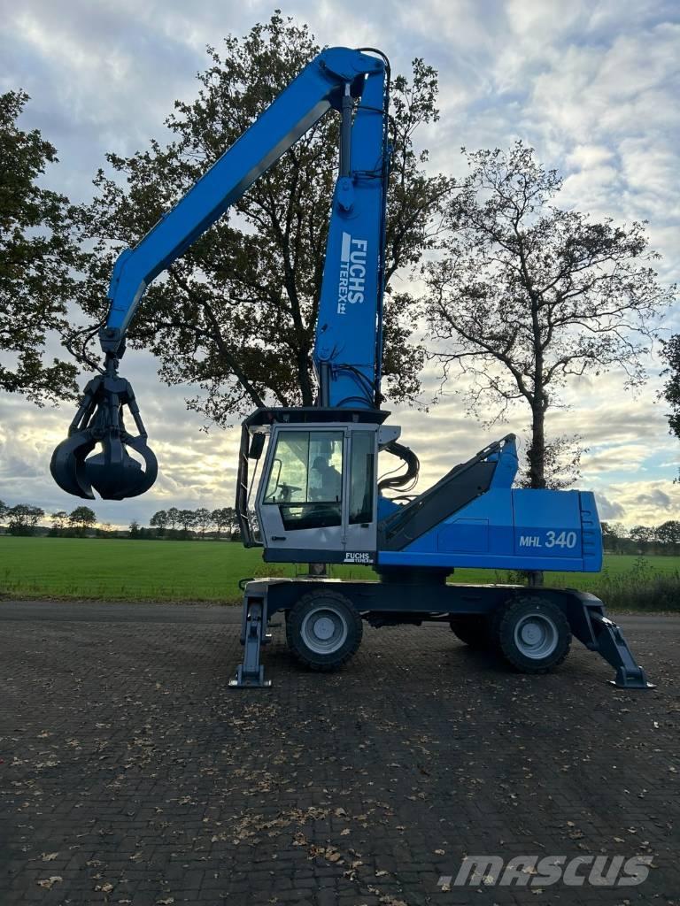 Fuchs 340 Bageri za prenos primarnih/sekundarnih sirovina