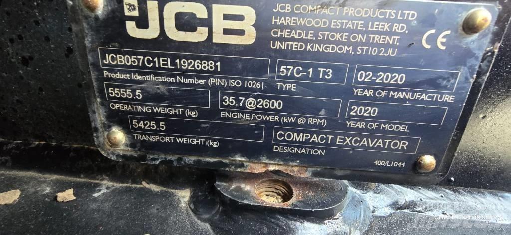 JCB 57 C-1 Mini bageri < 7t