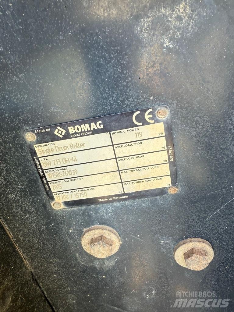 Bomag BW 213 D H-4 Nabijači zemlje