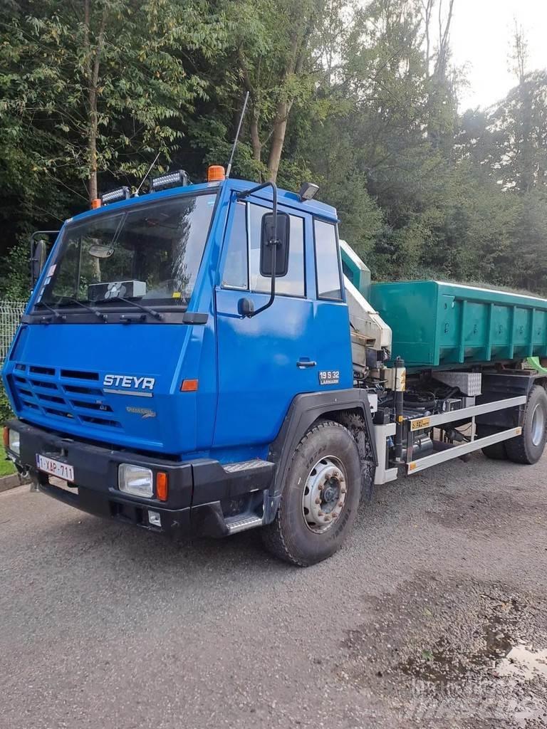Steyr 19KP Rol kiper kamioni sa kukom za podizanje tereta