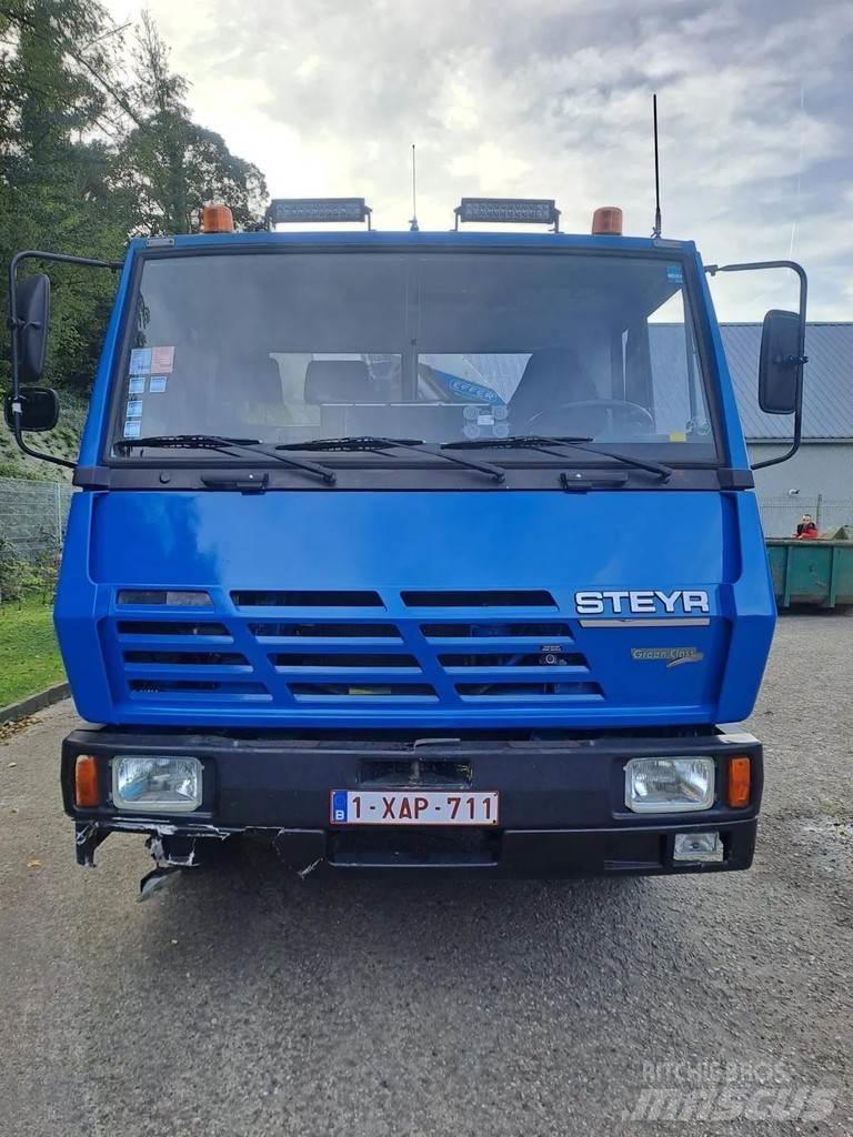 Steyr 19KP Rol kiper kamioni sa kukom za podizanje tereta