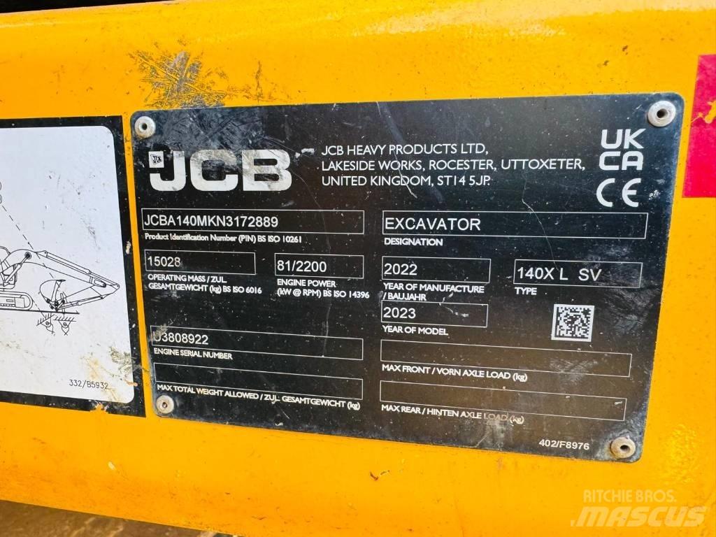 JCB 140 X Bageri guseničari
