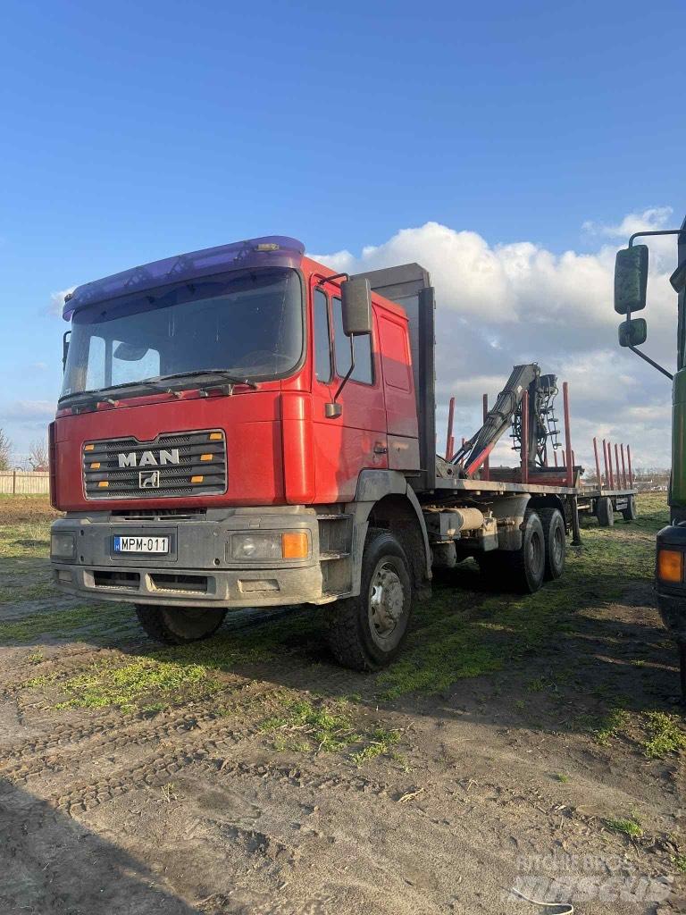 MAN F 2000 Kamioni za drva Šticari
