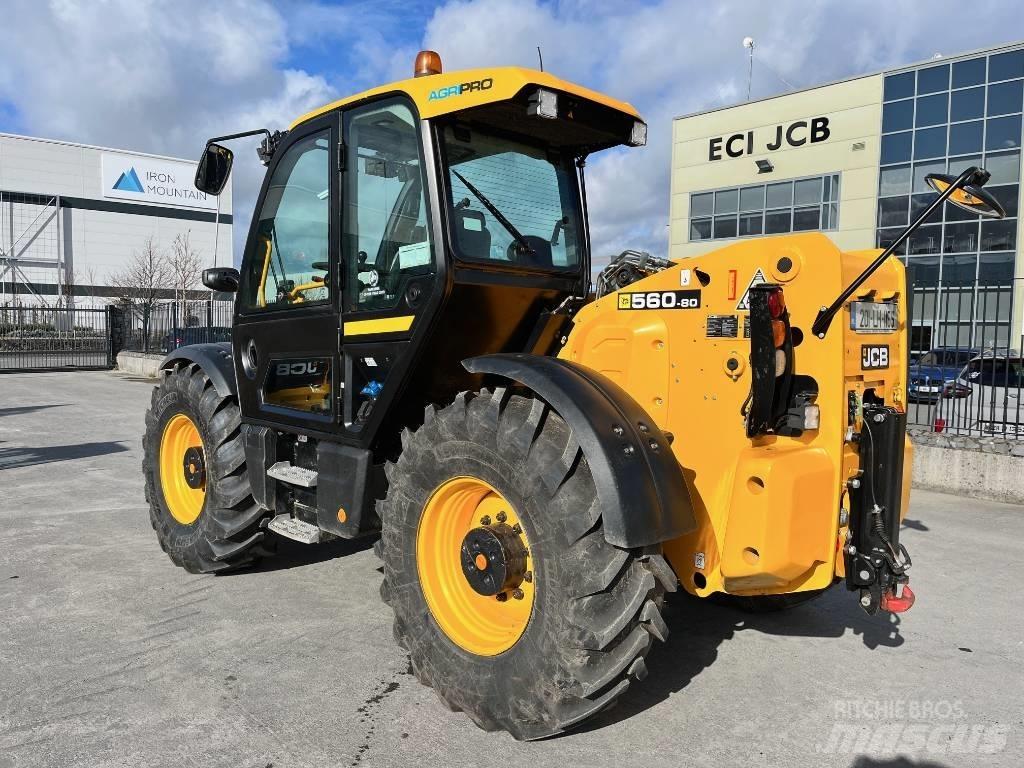 JCB 560-80 AGRI PRO Teleskopski viljuškari