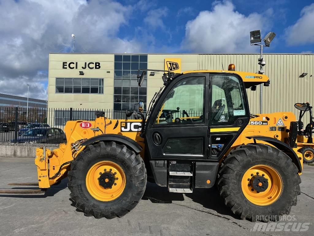 JCB 560-80 AGRI PRO Teleskopski viljuškari
