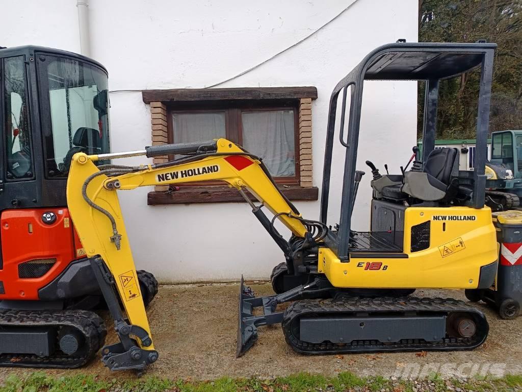 New Holland E 18 B Mini bageri < 7t