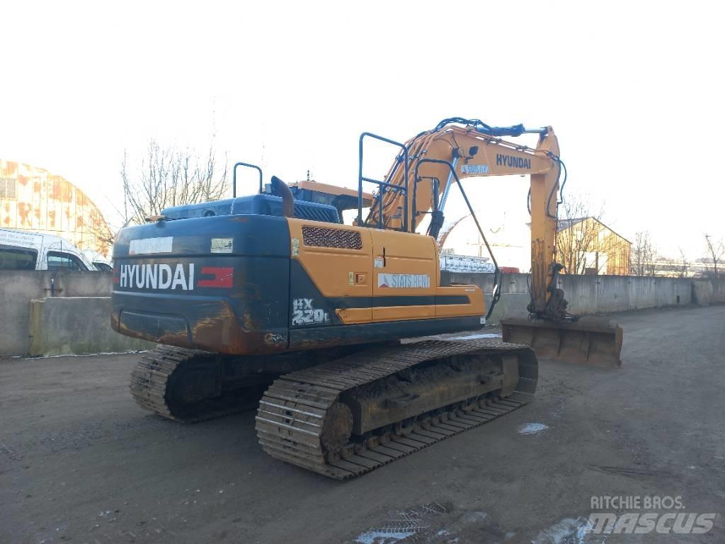 Hyundai HX 220 L Bageri guseničari