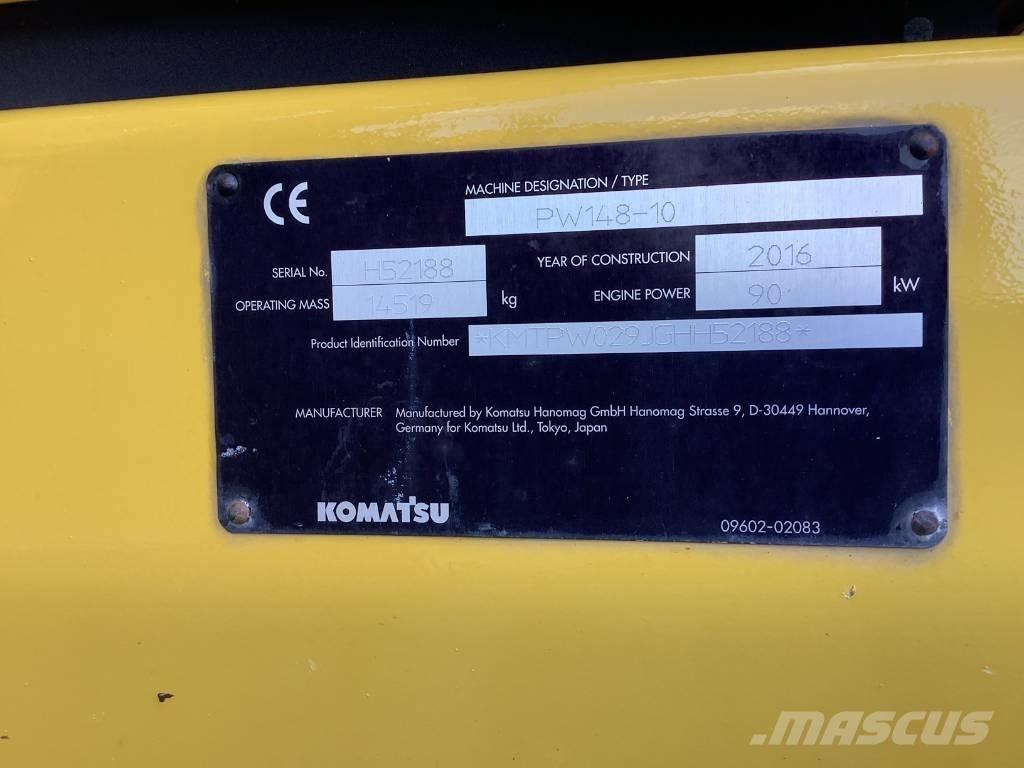 Komatsu PW148-10 Bageri točkaši
