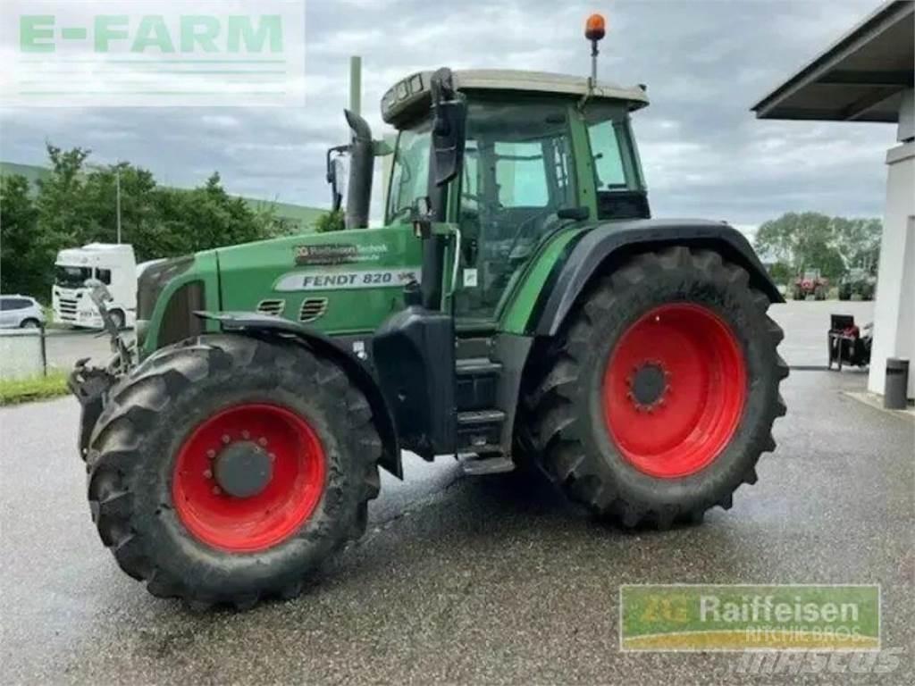 Fendt 820 vario Traktori