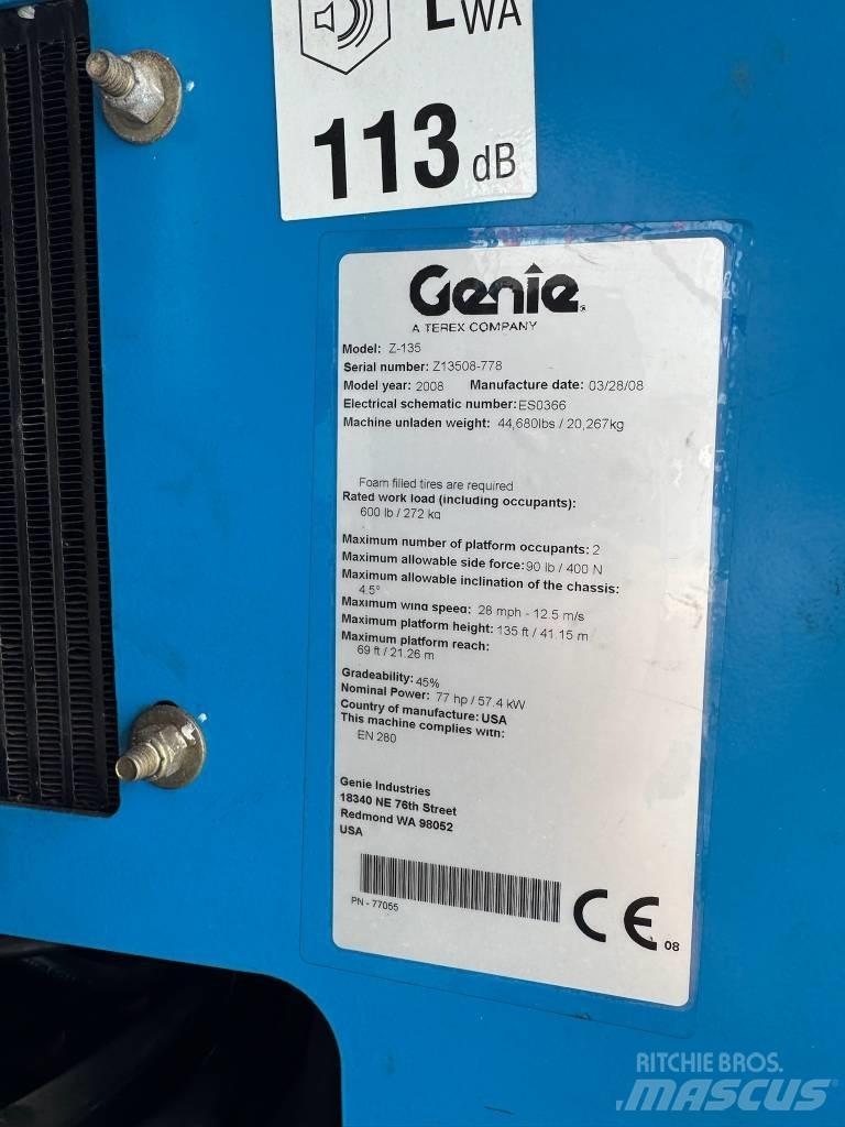 Genie Z 135/70 Zglobne podizne platforme