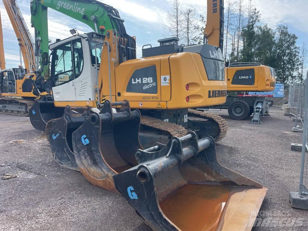 Liebherr LH 26 EC Bageri guseničari