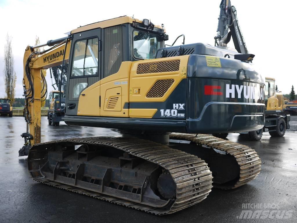 Hyundai HX 140 HW Bageri guseničari