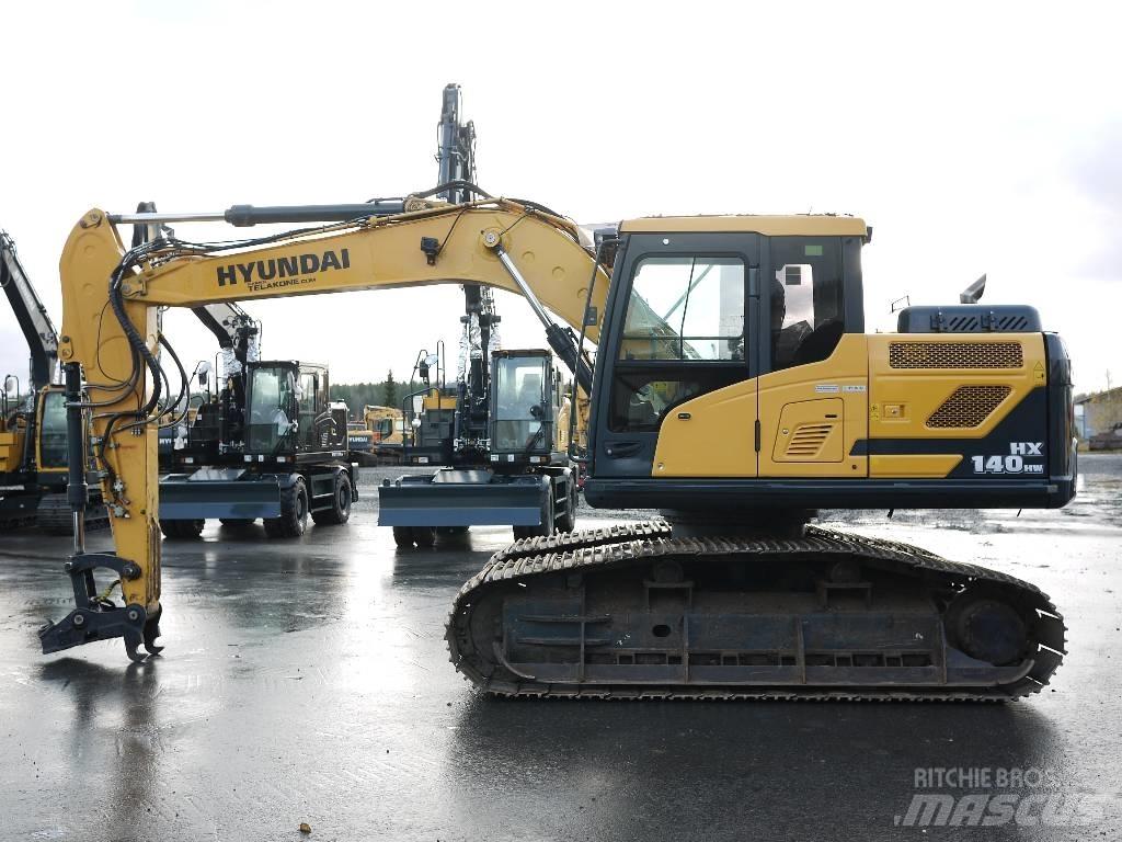 Hyundai HX 140 HW Bageri guseničari