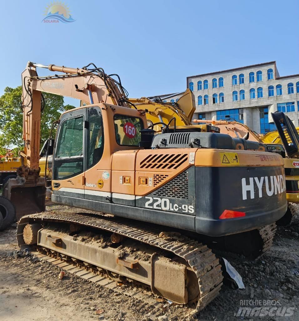 Hyundai R220LC-9S Bageri guseničari