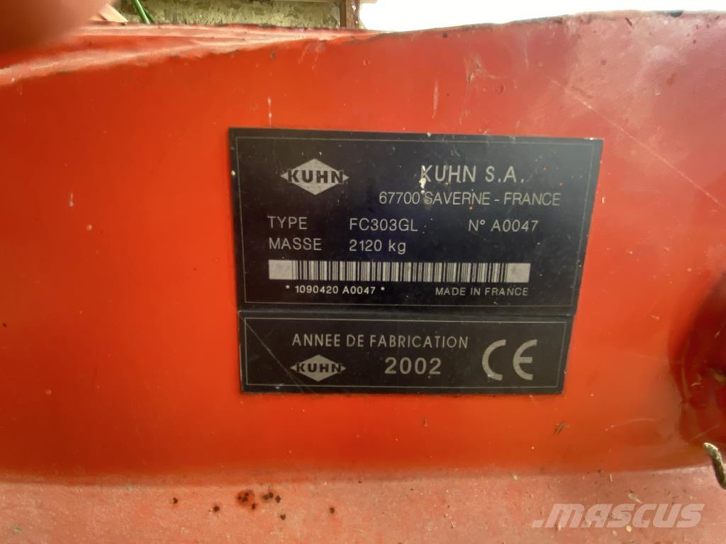 Kuhn FC303GL Kosilice sa postoljem za vuču